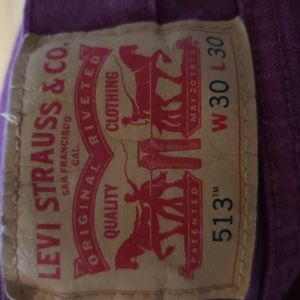 Maroon men's Levi jeans size 30x30